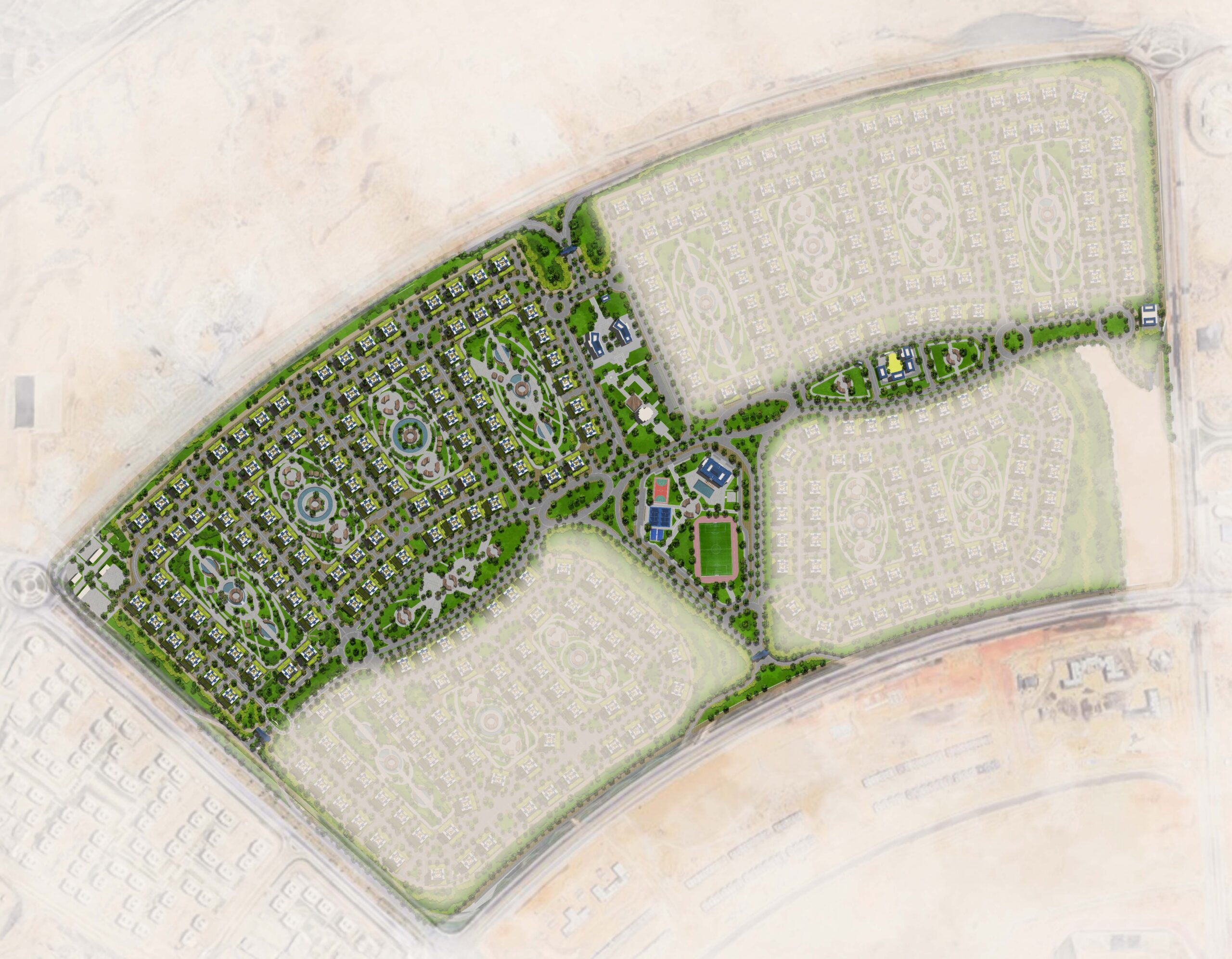 The Greens master plan