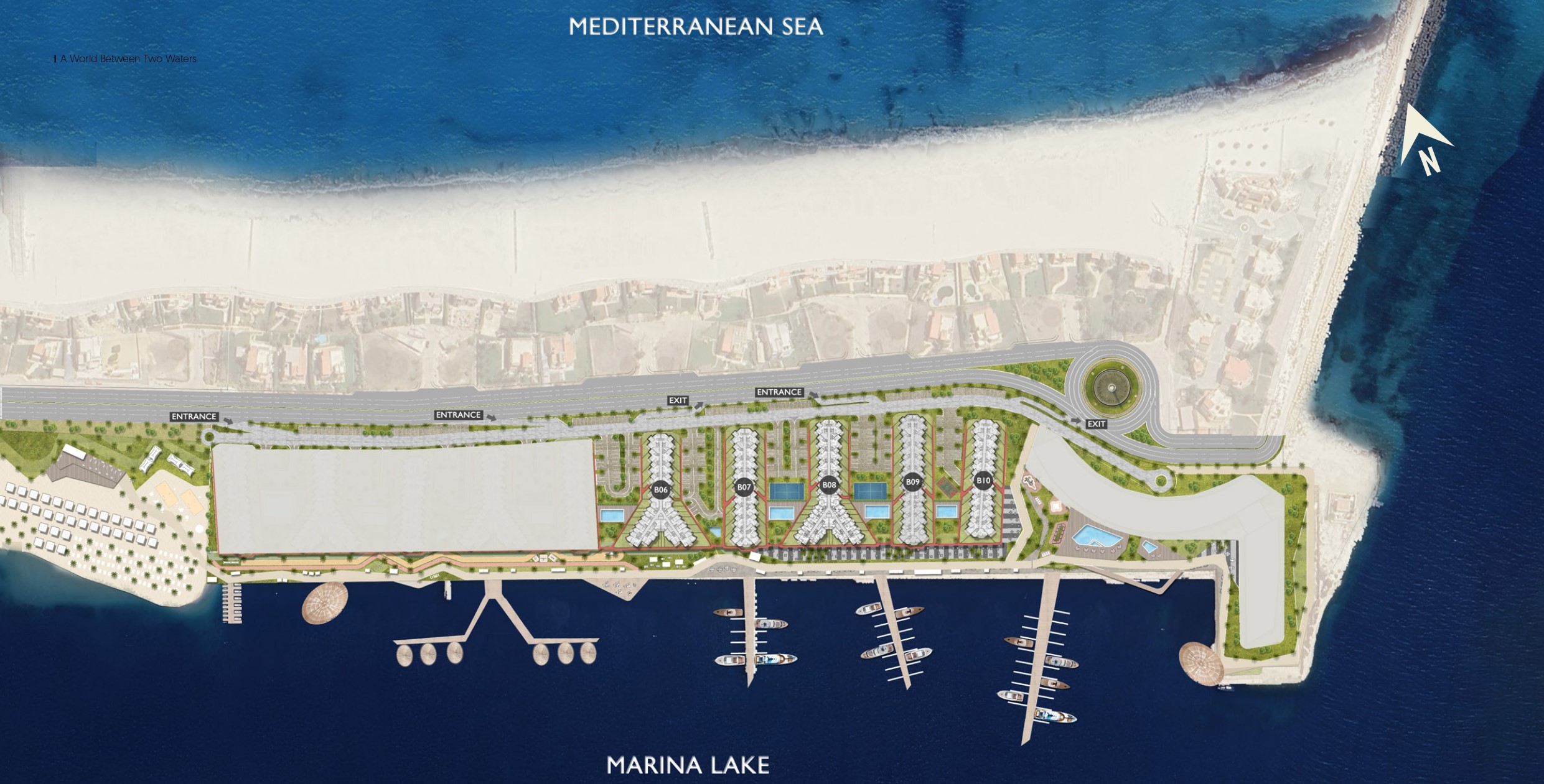 The Island – Marina 5 master plan