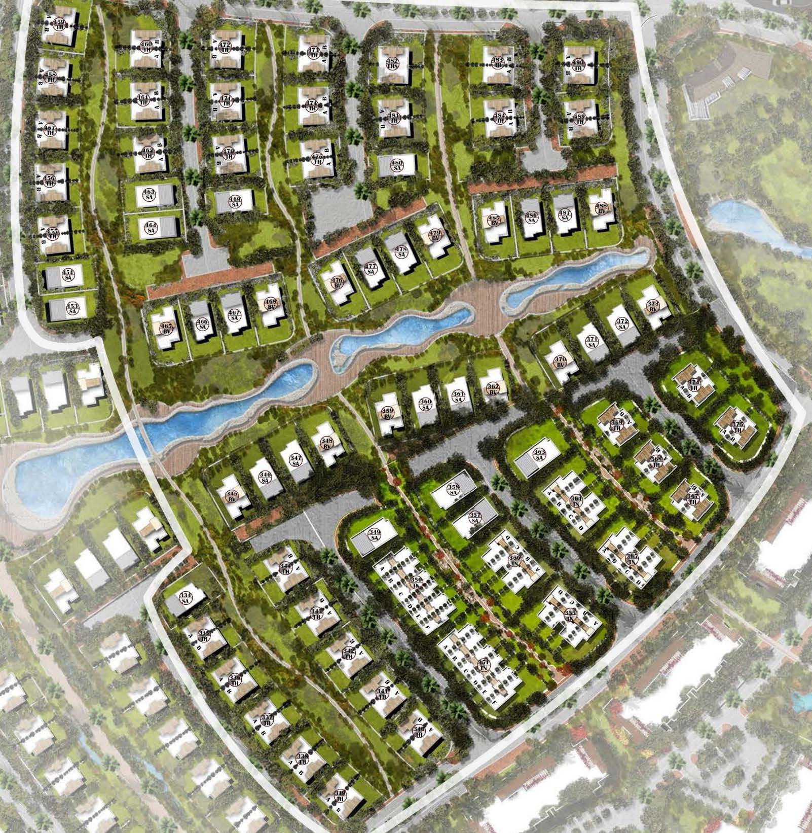 THE MEADOWS Il Bosco master plan