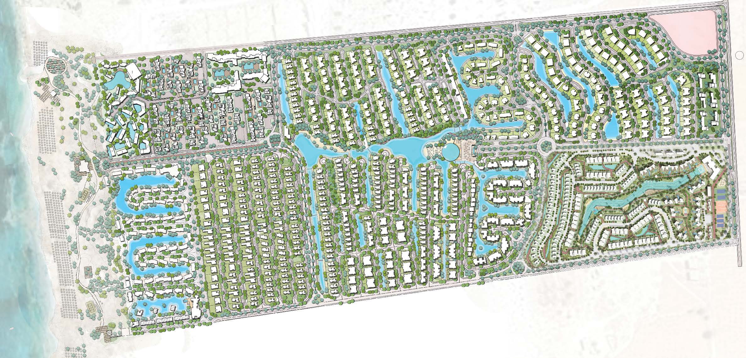 The Mediterranean Villas master plan