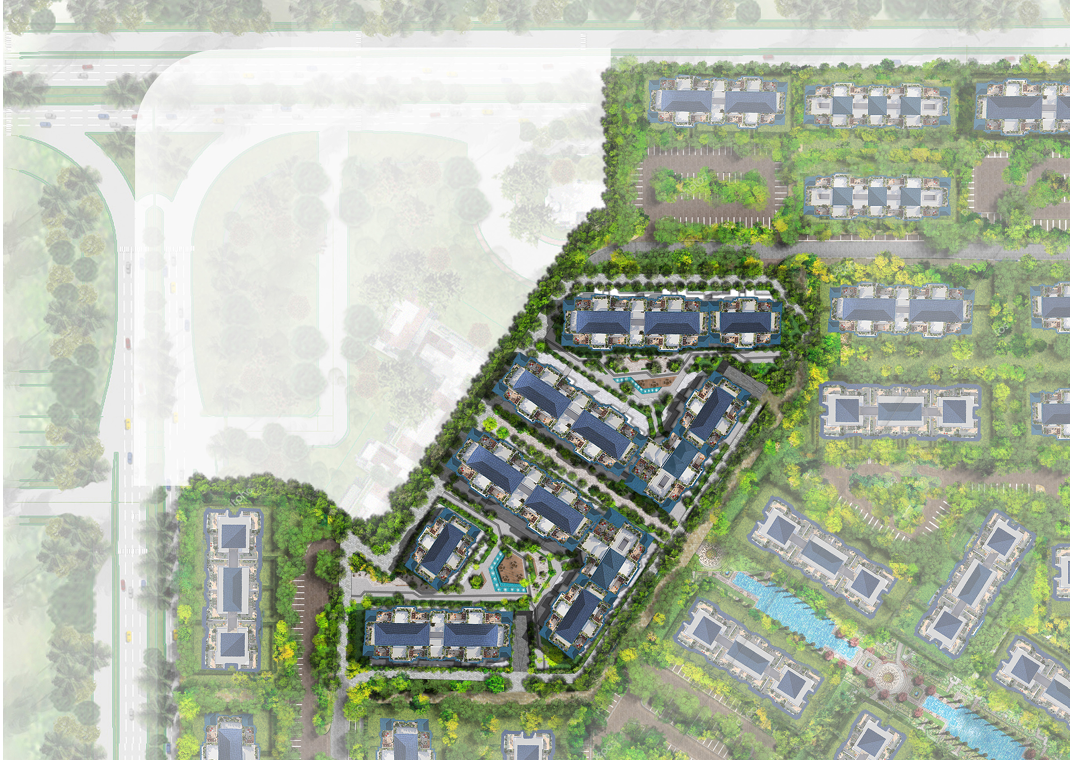 The North Park-ICity New Cairo الماستر بلان