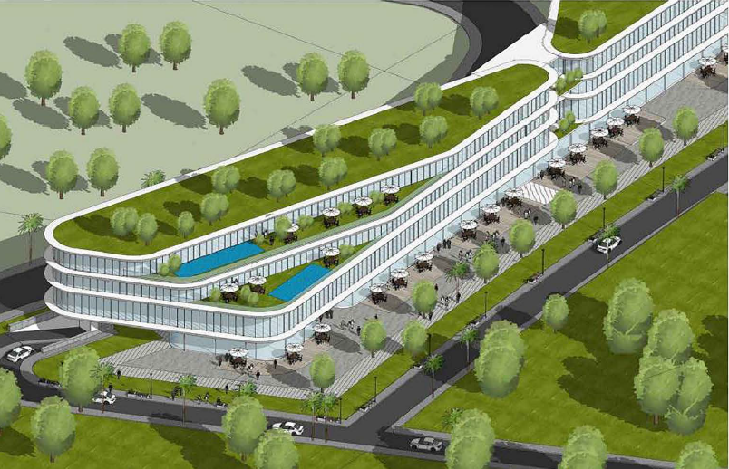 The Terraces master plan