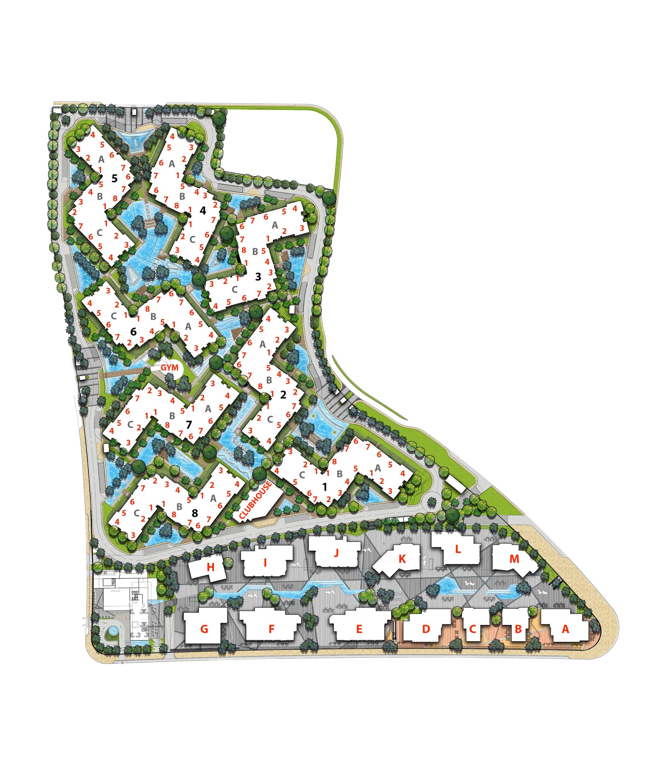 The View Waterway master plan