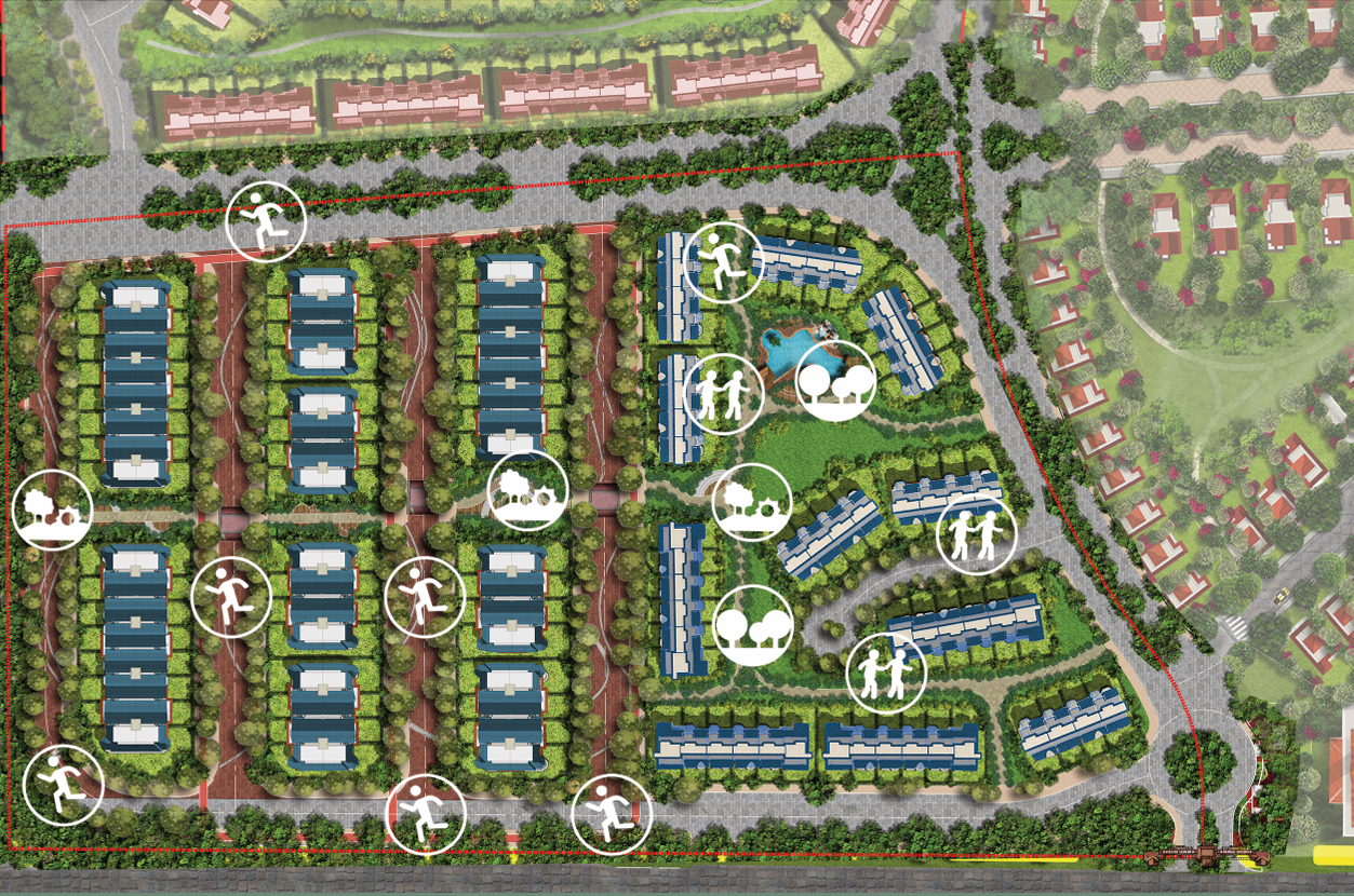 The Vines-Chillout Park master plan