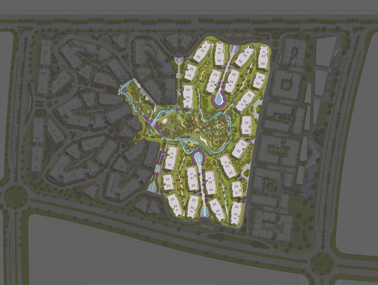 The Vues – Terraces Bloomfields master plan