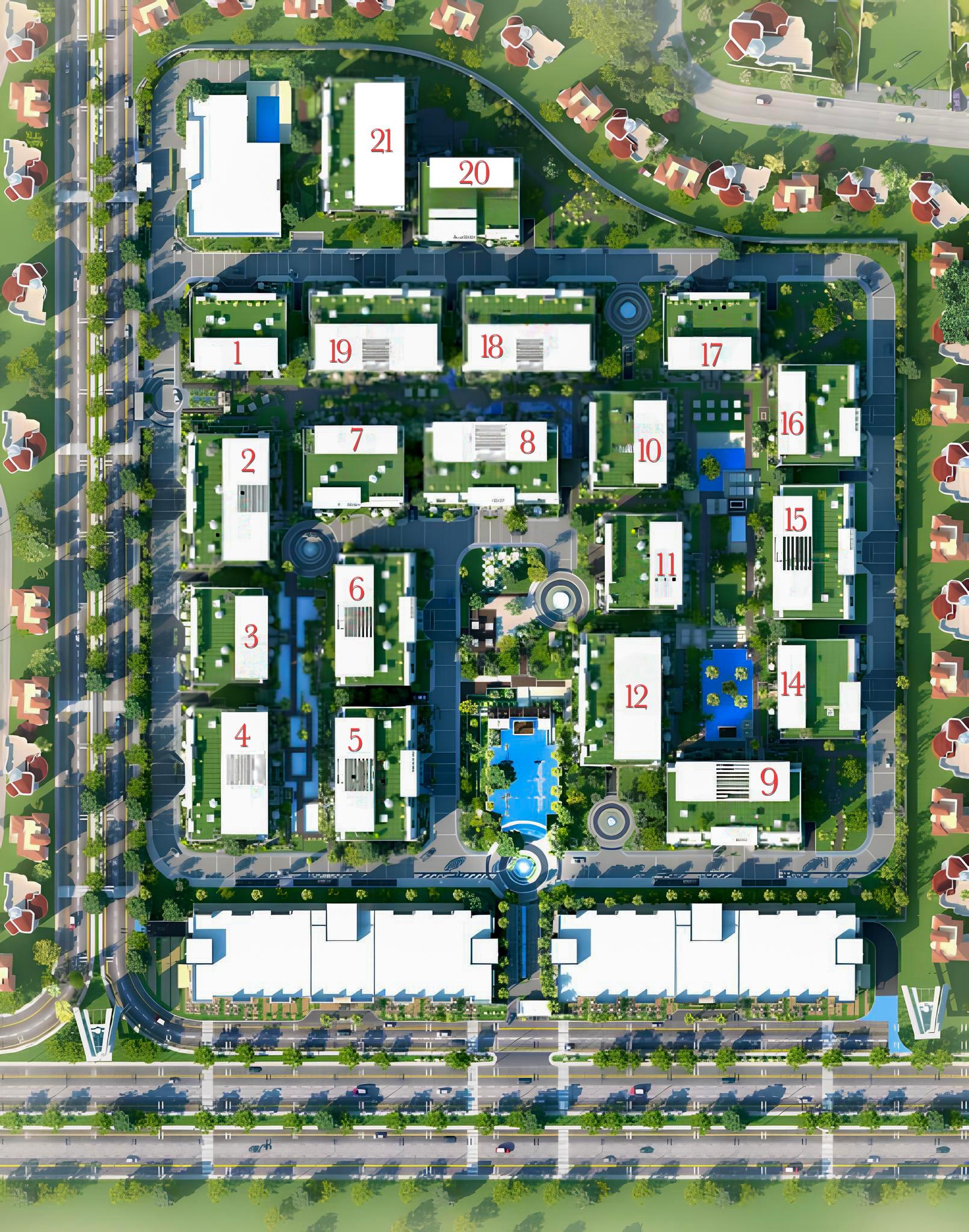 The Waterway – New Cairo master plan