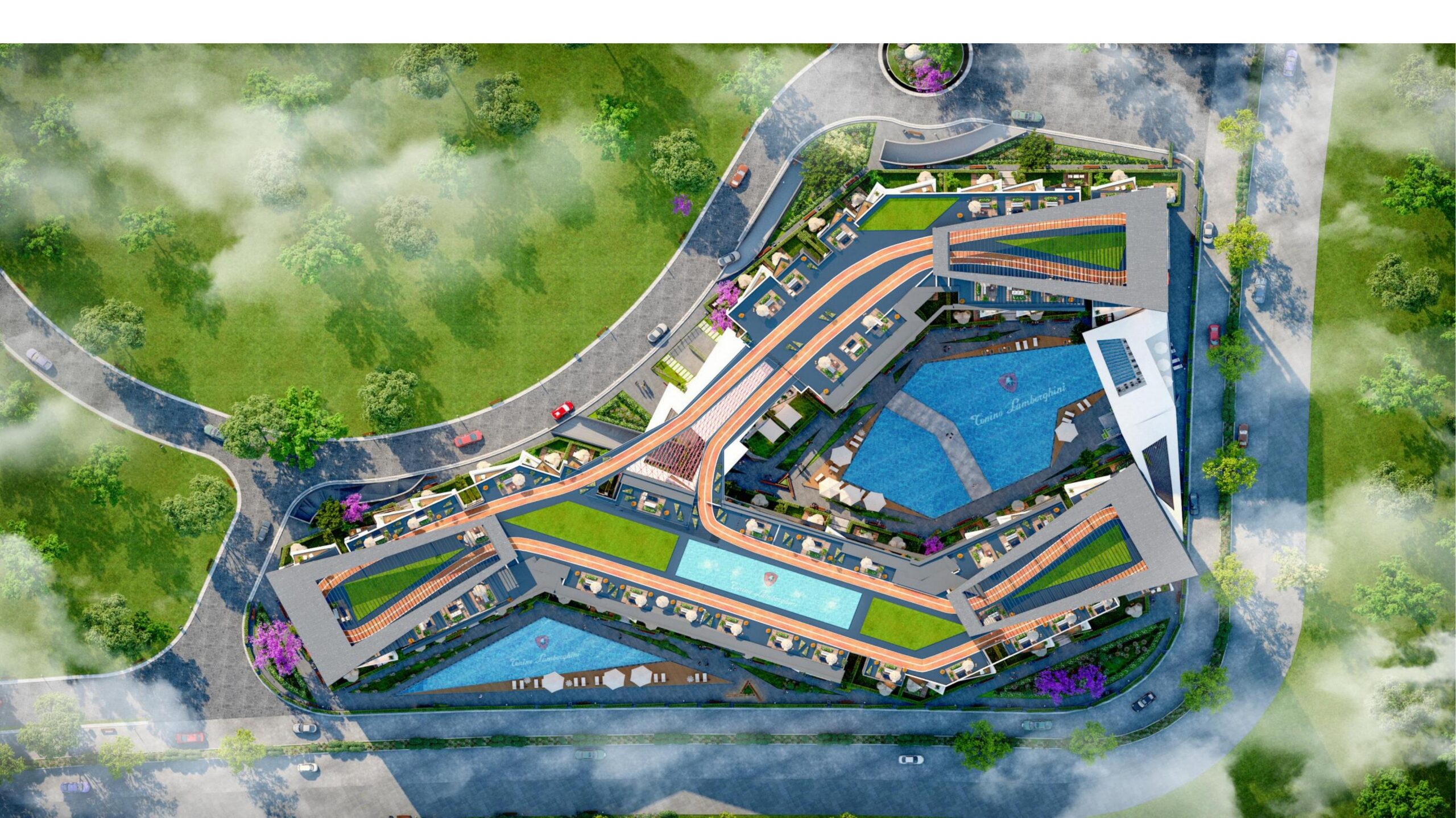 Tonino Lamborghini Residences master plan