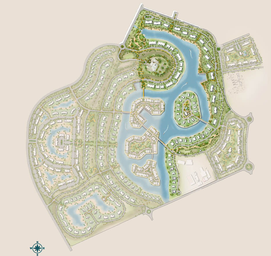 Tuban El Gouna master plan