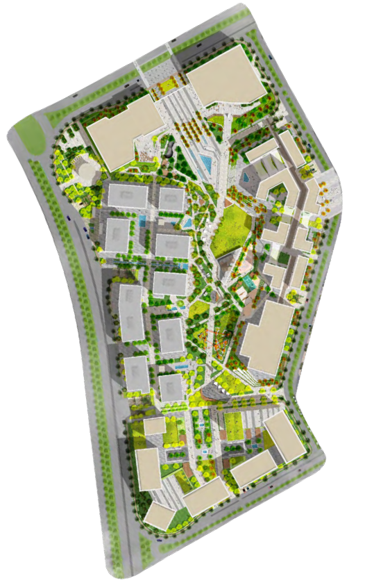 Urban Business Lane master plan