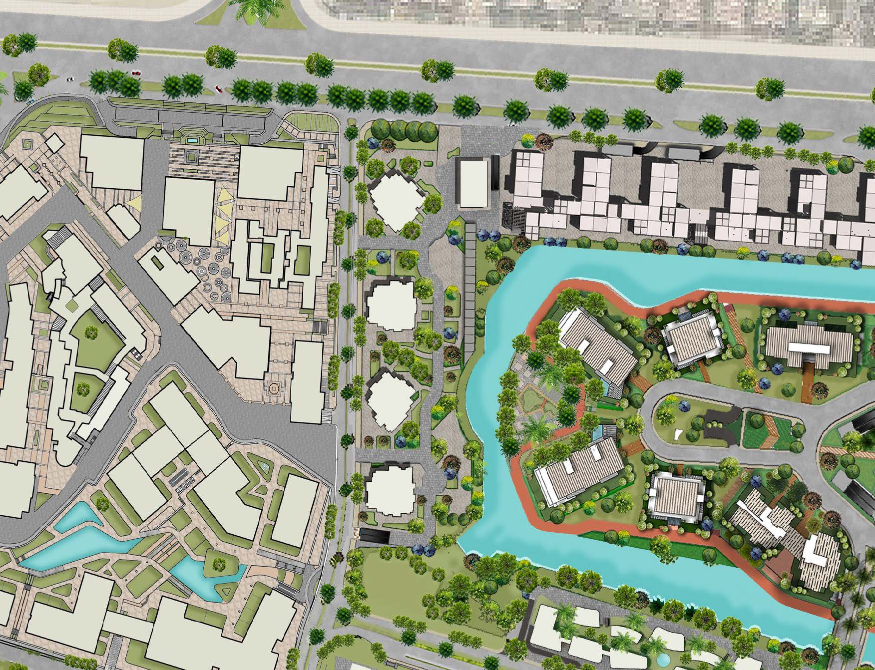 Waterfront Residence master plan