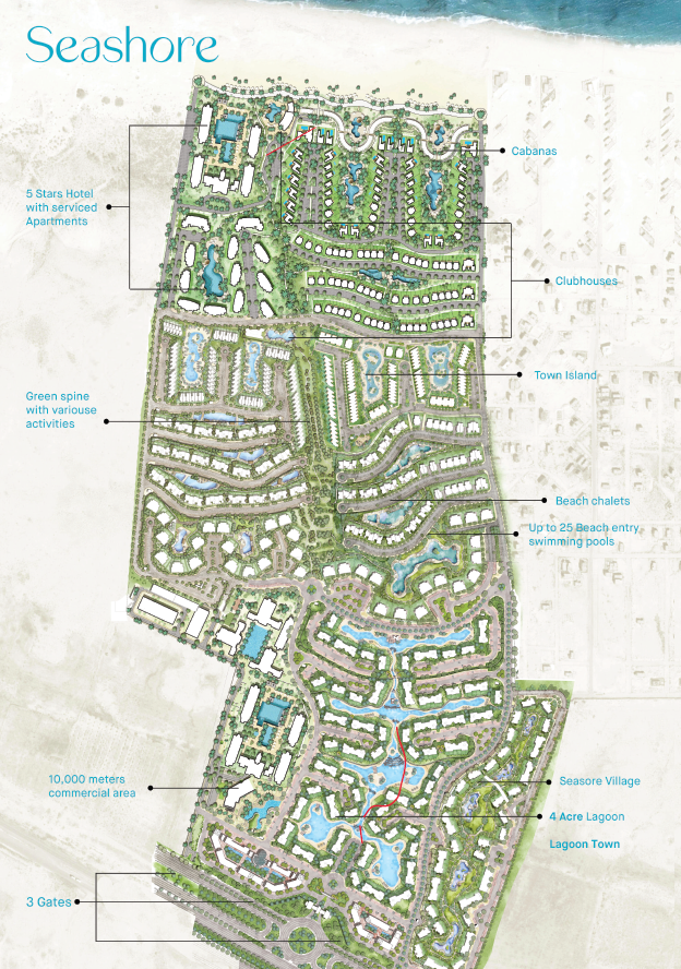 Waterside – Seashore master plan