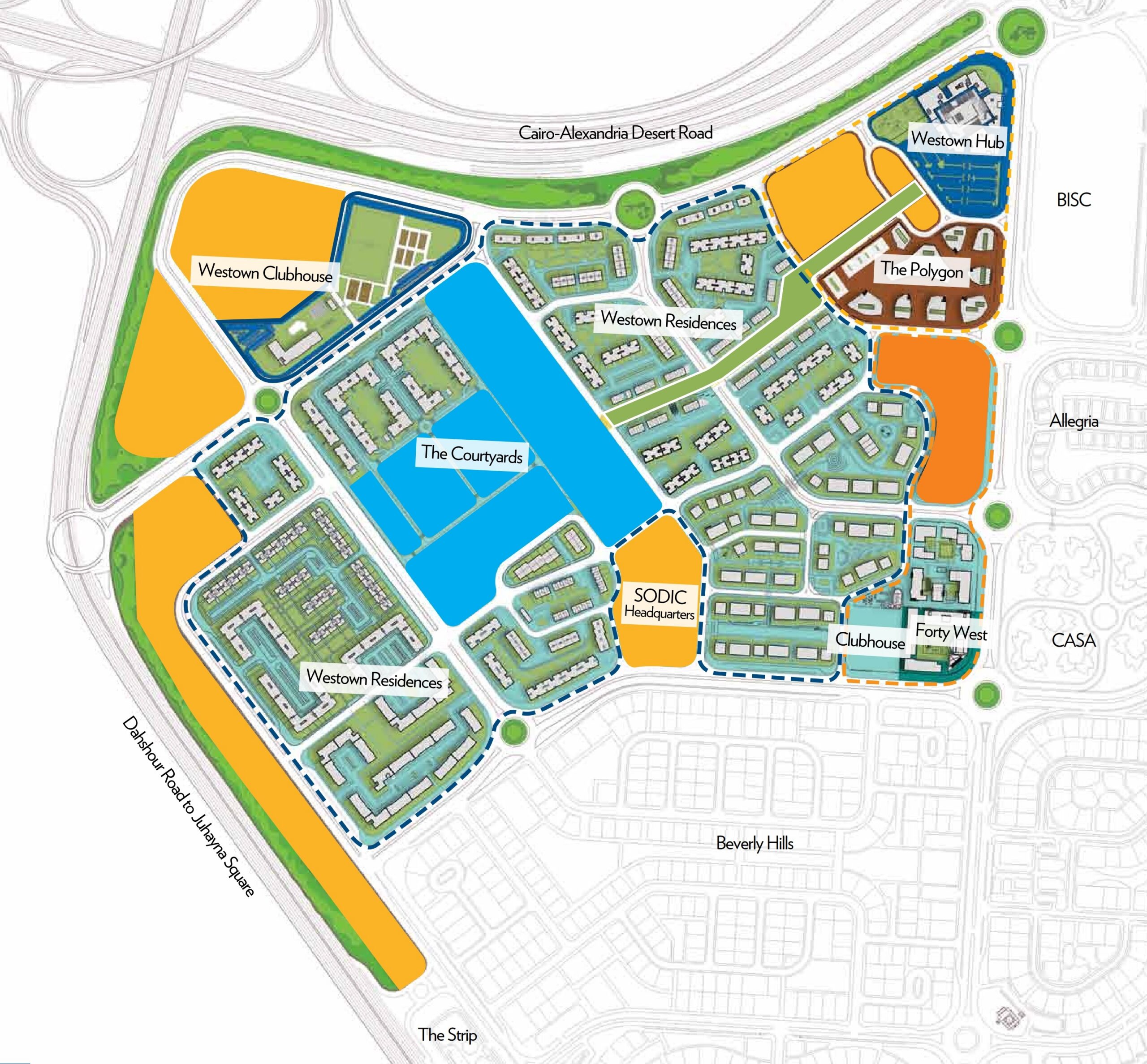 Westown Residences master plan