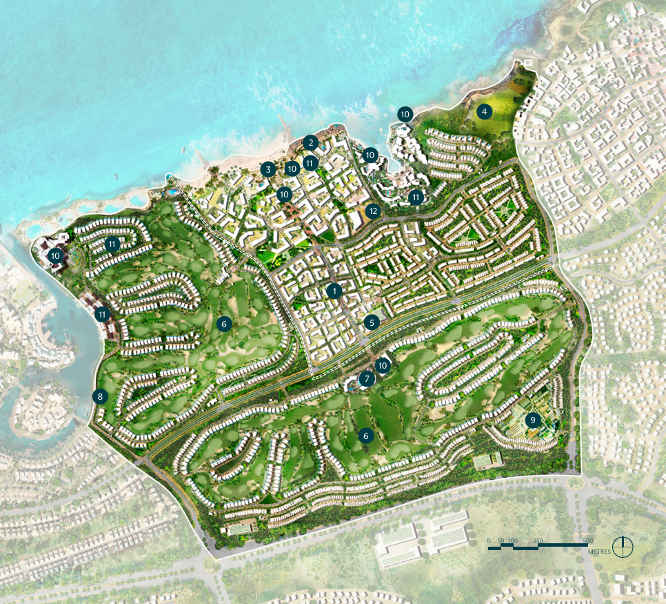 Yemm Beach Plaza – Ras El Hekma master plan