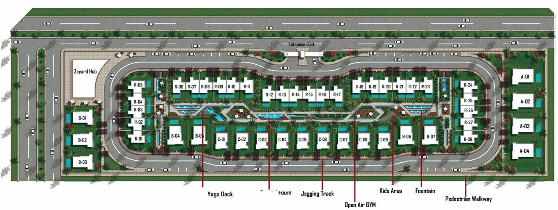 Zayard Villa master plan