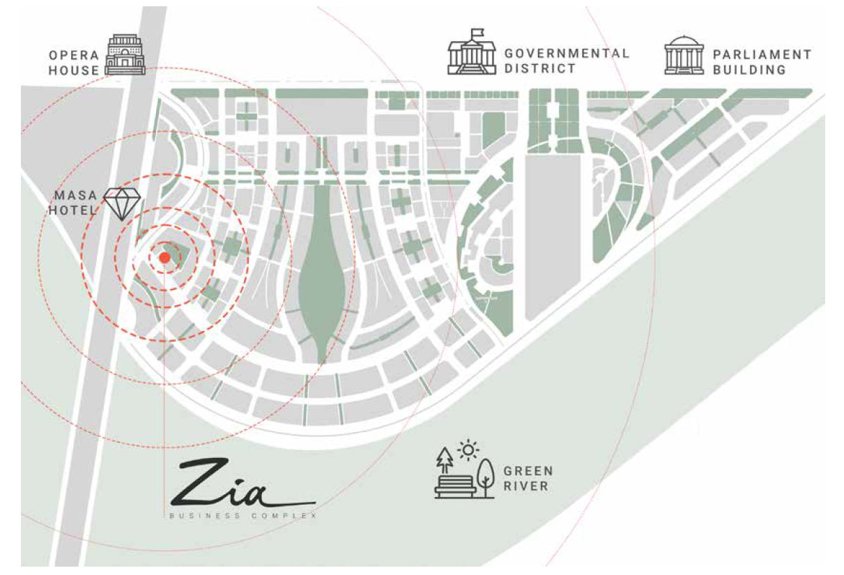 Zia Business Complex master plan